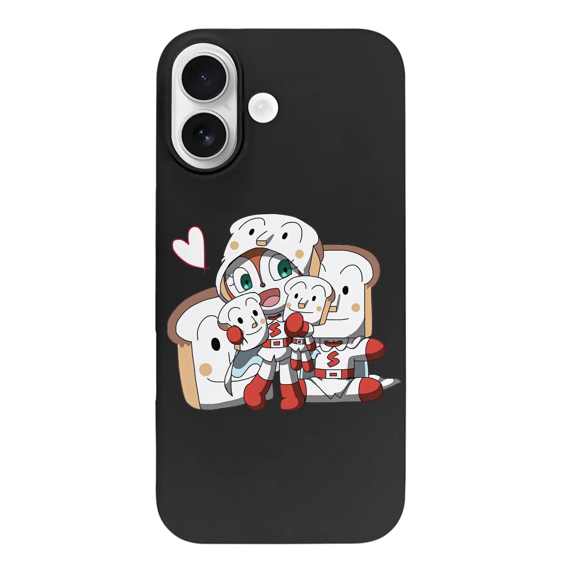 アンパンマン グッズ,しょくぱんまん - iPhone 17 シリーズ シリコンケース 薄型 耐衝撃 指紋防止 ソフトタッチカバー 精密フィット 傷防止 保護ケース iPhone 17/17 Air/17 Pro/17 Pro Max 対応